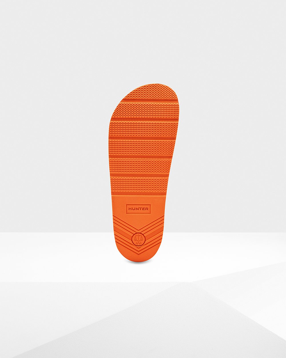 Hunter Original Adjustable Slides - Online Shop Womens Orange - GTIHVA285